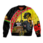 Panthers ANZAC Day Bomber Jacket Pennies Mascot Rosemary Starring Night Style