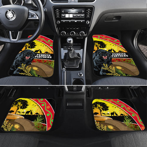 Panthers ANZAC Day Car Mats Pennies Mascot Rosemary Starring Night Style