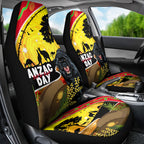 Panthers ANZAC Day Car Seat Cover Pennies Mascot Rosemary Starring Night Style