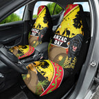 Panthers ANZAC Day Car Seat Cover Pennies Mascot Rosemary Starring Night Style