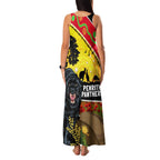 Panthers ANZAC Day Family Matching Tank Maxi Dress and Hawaiian Shirt Pennies Mascot Rosemary Starring Night Style