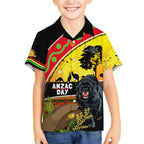 Panthers ANZAC Day Hawaiian Shirt Pennies Mascot Rosemary Starring Night Style