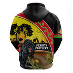 Panthers ANZAC Day Hoodie Pennies Mascot Rosemary Starring Night Style