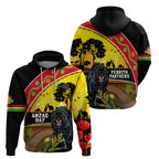 Panthers ANZAC Day Hoodie Pennies Mascot Rosemary Starring Night Style