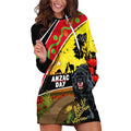 Panthers ANZAC Day Hoodie Dress Pennies Mascot Rosemary Starring Night Style