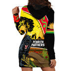 Panthers ANZAC Day Hoodie Dress Pennies Mascot Rosemary Starring Night Style