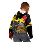 Panthers ANZAC Day Kid Hoodie Pennies Mascot Rosemary Starring Night Style