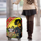 Panthers ANZAC Day Luggage Cover Pennies Mascot Rosemary Starring Night Style