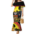 Panthers ANZAC Day Mermaid Dress Pennies Mascot Rosemary Starring Night Style