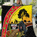 Panthers ANZAC Day Quilt Pennies Mascot Rosemary Starring Night Style