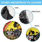 Panthers ANZAC Day Spare Tire Cover Pennies Mascot Rosemary Starring Night Style