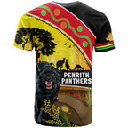 Panthers ANZAC Day T Shirt Pennies Mascot Rosemary Starring Night Style