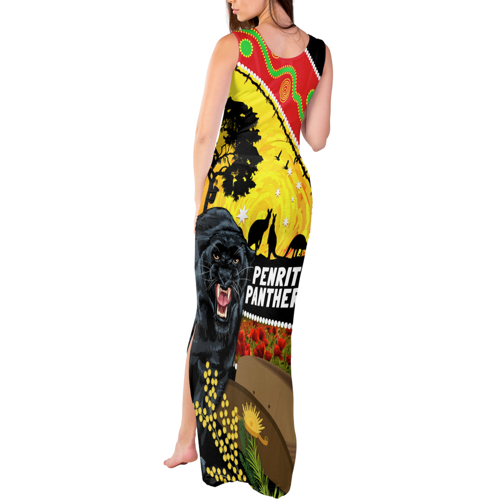 Panthers ANZAC Day Tank Maxi Dress Pennies Mascot Rosemary Starring Night Style