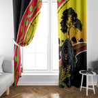 Panthers ANZAC Day Window Curtain Pennies Mascot Rosemary Starring Night Style