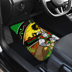 Rabbitohs ANZAC Day Car Mats Souths Mascot Rosemary Starring Night Style