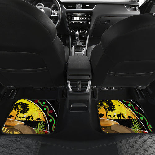 Rabbitohs ANZAC Day Car Mats Souths Mascot Rosemary Starring Night Style