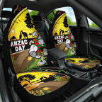 Rabbitohs ANZAC Day Car Seat Cover Souths Mascot Rosemary Starring Night Style