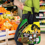 Rabbitohs ANZAC Day Grocery Bag Souths Mascot Rosemary Starring Night Style