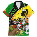Rabbitohs ANZAC Day Hawaiian Shirt Souths Mascot Rosemary Starring Night Style