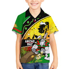 Rabbitohs ANZAC Day Hawaiian Shirt Souths Mascot Rosemary Starring Night Style