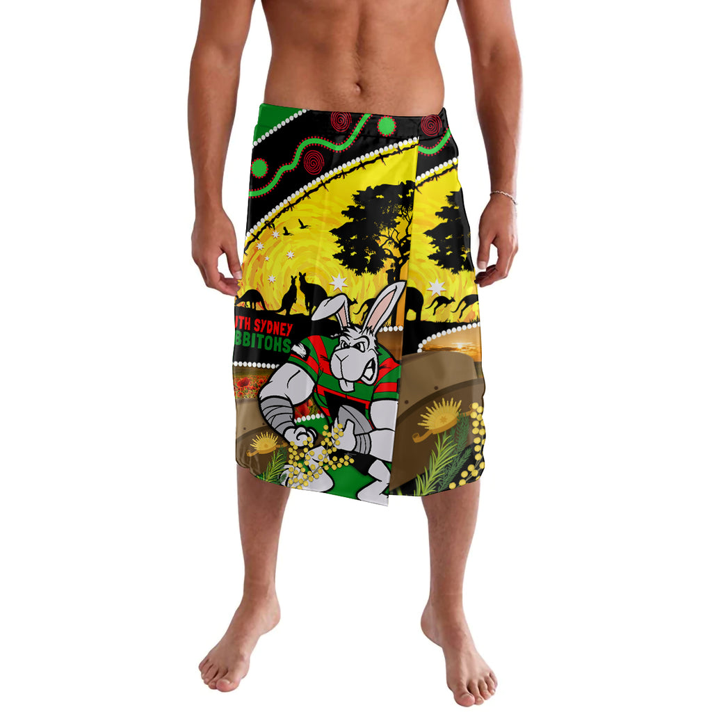 Rabbitohs ANZAC Day Lavalava Souths Mascot Rosemary Starring Night Style