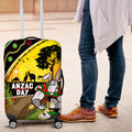 Rabbitohs ANZAC Day Luggage Cover Souths Mascot Rosemary Starring Night Style
