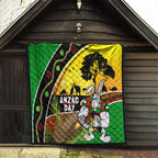 Rabbitohs ANZAC Day Quilt Souths Mascot Rosemary Starring Night Style