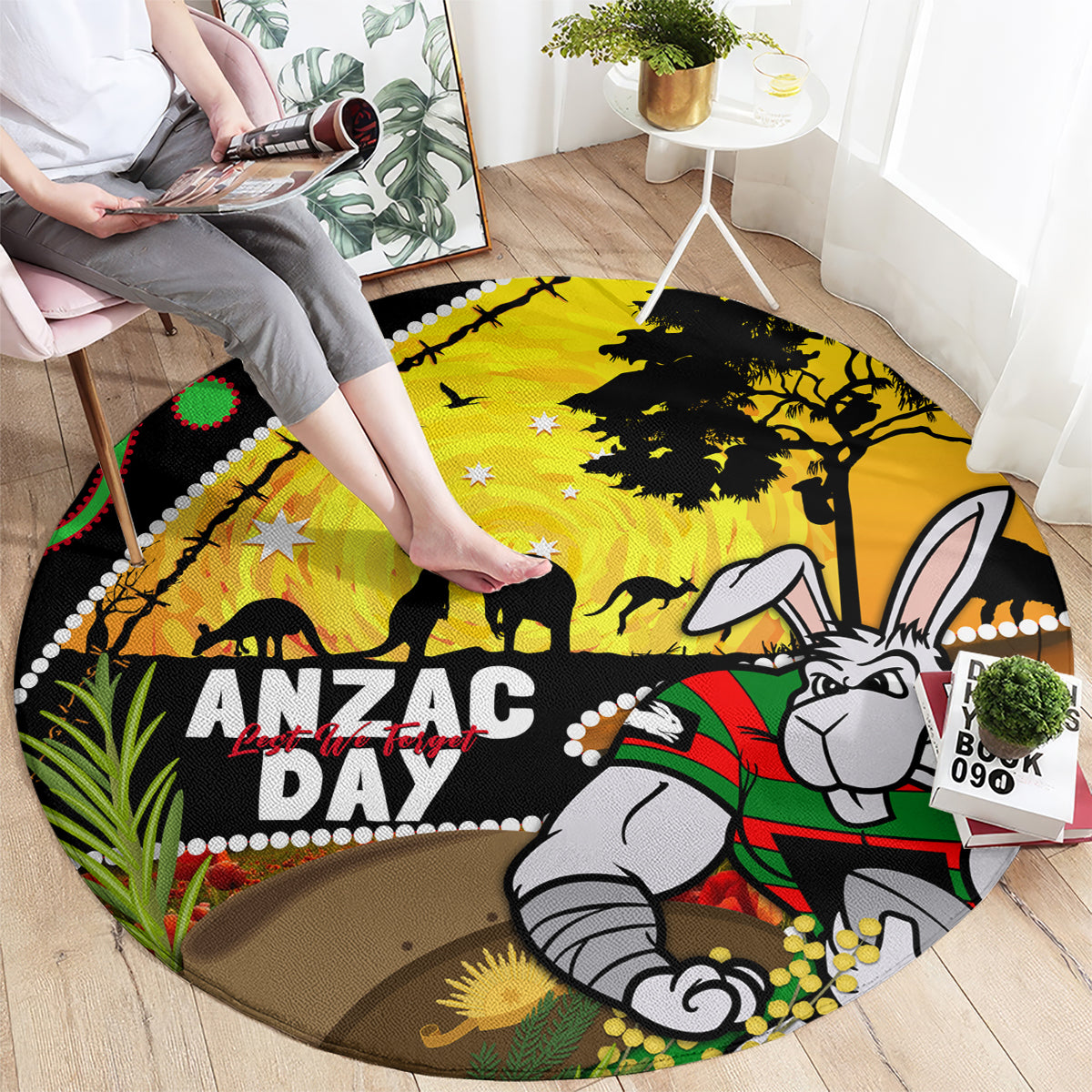 Rabbitohs ANZAC Day Round Carpet Souths Mascot Rosemary Starring Night Style