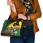Rabbitohs ANZAC Day Shoulder Handbag Souths Mascot Rosemary Starring Night Style