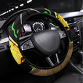 Rabbitohs ANZAC Day Steering Wheel Cover Souths Mascot Rosemary Starring Night Style