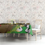 Rabbitohs ANZAC Day Tablecloth Souths Mascot Rosemary Starring Night Style