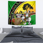 Rabbitohs ANZAC Day Tapestry Souths Mascot Rosemary Starring Night Style