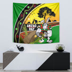 Rabbitohs ANZAC Day Tapestry Souths Mascot Rosemary Starring Night Style