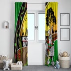 Rabbitohs ANZAC Day Window Curtain Souths Mascot Rosemary Starring Night Style