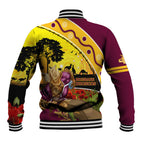 Broncos ANZAC Day Baseball Jacket Mascot Rosemary Starring Night Style