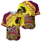 Broncos ANZAC Day Baseball Jersey Mascot Rosemary Starring Night Style