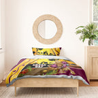 Broncos ANZAC Day Bedding Set Mascot Rosemary Starring Night Style