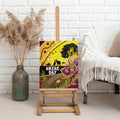 Broncos ANZAC Day Canvas Wall Art Mascot Rosemary Starring Night Style
