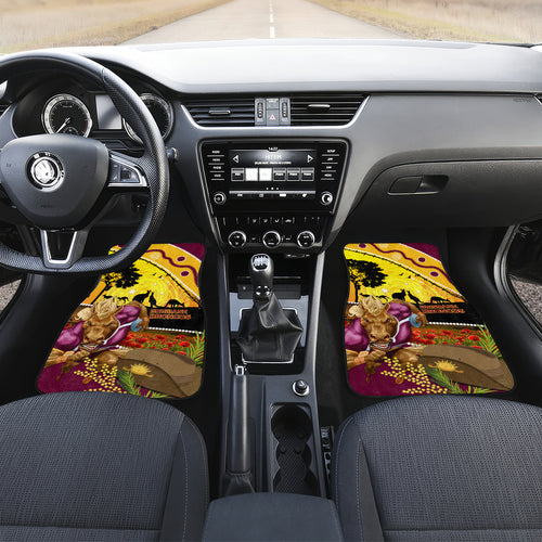 Broncos ANZAC Day Car Mats Mascot Rosemary Starring Night Style