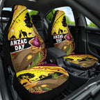 Broncos ANZAC Day Car Seat Cover Mascot Rosemary Starring Night Style