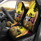 Broncos ANZAC Day Car Seat Cover Mascot Rosemary Starring Night Style