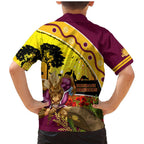 Broncos ANZAC Day Family Matching Mermaid Dress and Hawaiian Shirt Mascot Rosemary Starring Night Style