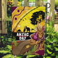 Broncos ANZAC Day Garden Flag Mascot Rosemary Starring Night Style