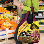 Broncos ANZAC Day Grocery Bag Mascot Rosemary Starring Night Style