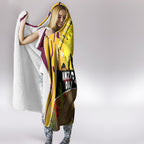 Broncos ANZAC Day Hooded Blanket Mascot Rosemary Starring Night Style