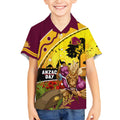 Broncos ANZAC Day Kid Hawaiian Shirt Mascot Rosemary Starring Night Style
