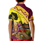 Broncos ANZAC Day Kid Polo Shirt Mascot Rosemary Starring Night Style