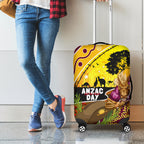 Broncos ANZAC Day Luggage Cover Mascot Rosemary Starring Night Style