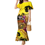 Broncos ANZAC Day Mermaid Dress Mascot Rosemary Starring Night Style