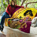 Broncos ANZAC Day Quilt Mascot Rosemary Starring Night Style